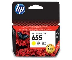 HP 655 gelbe 600 Seiten