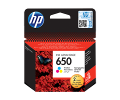 HP 650 CMY Farbe 200 Seiten.