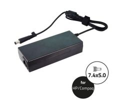 Qoltec Gewidmet für HP 90W 19V 4,74A 7,4*5,0+Pin