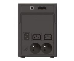 Ever EASYLINE 1200 (1200VA/600W, 2xIEC, 2xFR, AVR, USB)