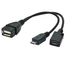 Gembird USB 2.0 – Micro-USB 15 cm OTG-Kabel