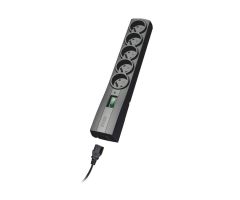 Ever VARIANTE - 5 Steckdosen, 2m, schwarz