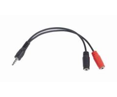 Gembird Klinkenkabel 3,5 mm – 2x Klinkenstecker 3,5 mm, 20 cm