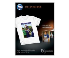 HP T-Shirt-Transfers zum Aufbügeln, A4-Papier, 12 Blatt