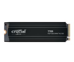 Crucial 1TB M.2 PCIe Gen5 NVMe T705 Heatsink