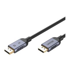 Unitek DisplayPort 1.4 (4K/240 Hz, HDR, HDCP 2.3, DSC 1.2) 1 m