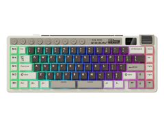 Royal Kludge RK M70 Mocha Grey Cream switch