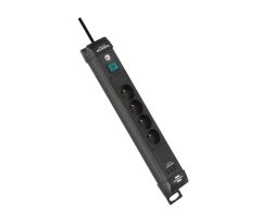 Brennenstuhl STECKDOSENLEISTE "PREMIUM-LINE" 4 GN 3M 2XUSB-C PD 65W USB