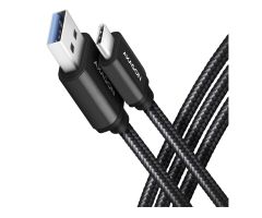Axagon BUCM3-AM15AB, SPEED USB-C - USB-A Kabel, 1.5m, USB 3.2 Gen 1
