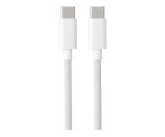 Silver Monkey USB-C-zu-USB-C-Flow-Kabel, 60 W, 2 m, Weiß