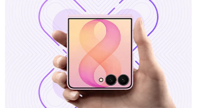 Premiere des Samsung Galaxy Z Flip8 – schlanker, leichter, mit Galaxy AI