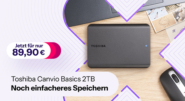 Toshiba Canvio Sonderangebot