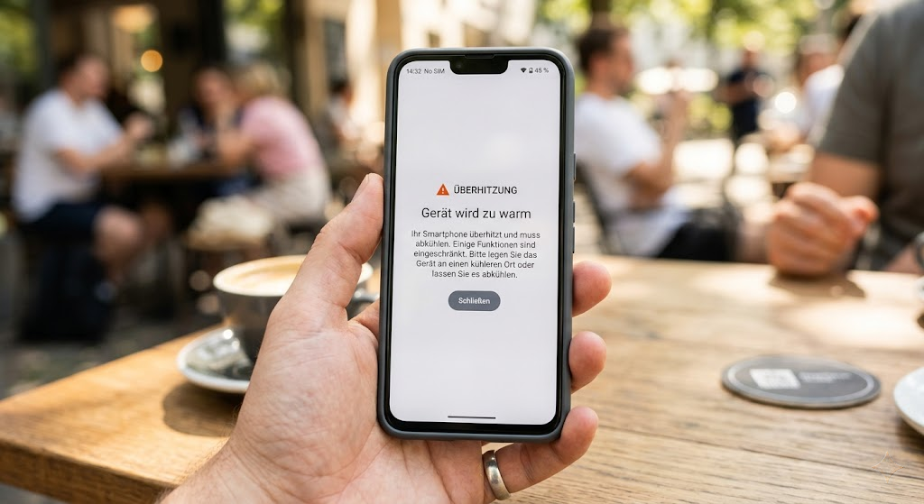 Smarthphone abkühlen