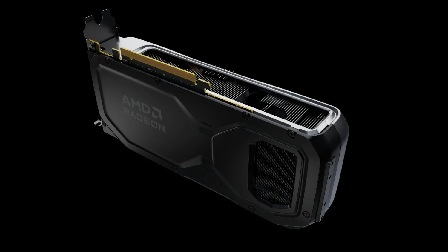 Radeon RX 9070 GRE Back