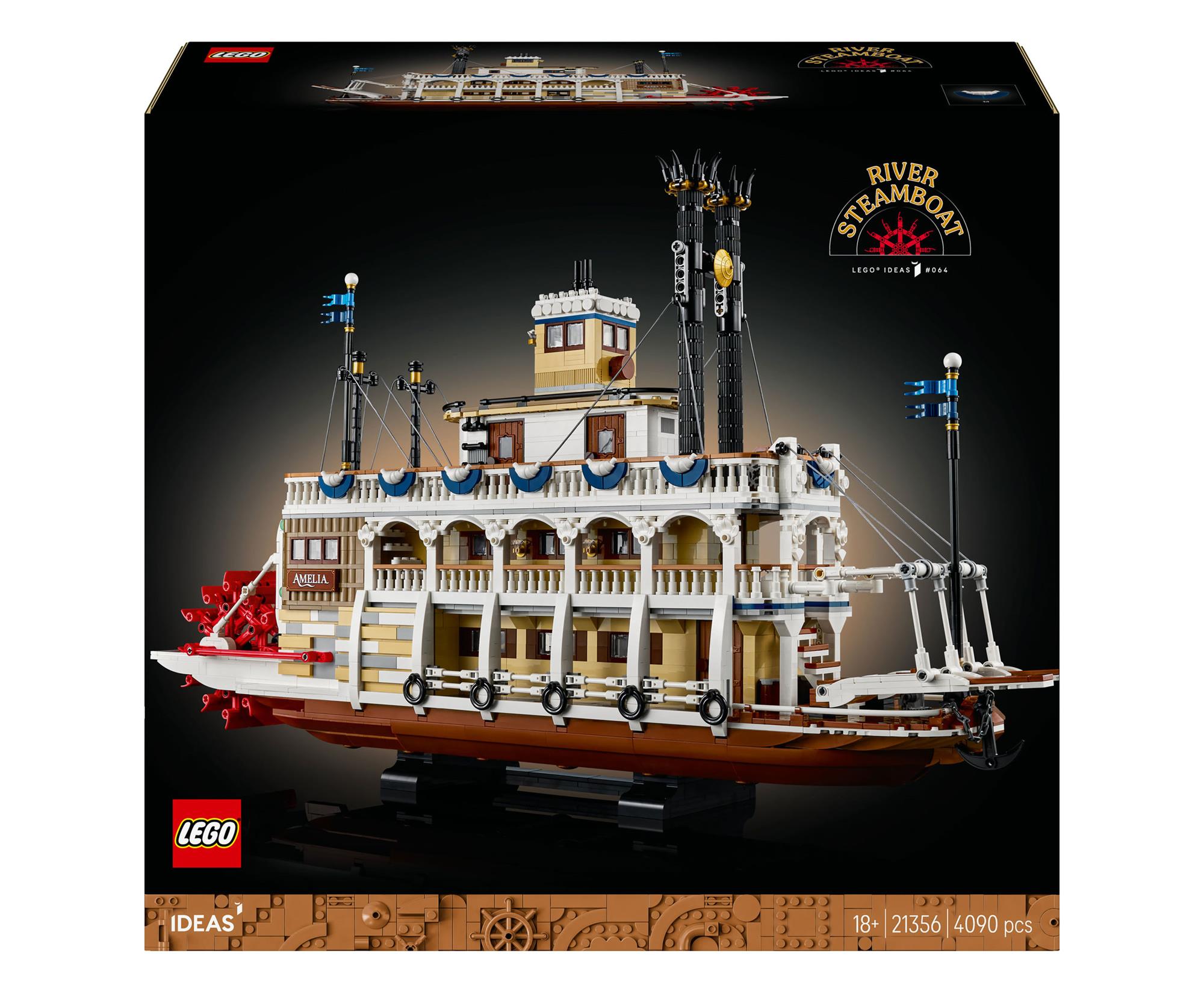 LEGO Ideas 21356 Flussraddampfer