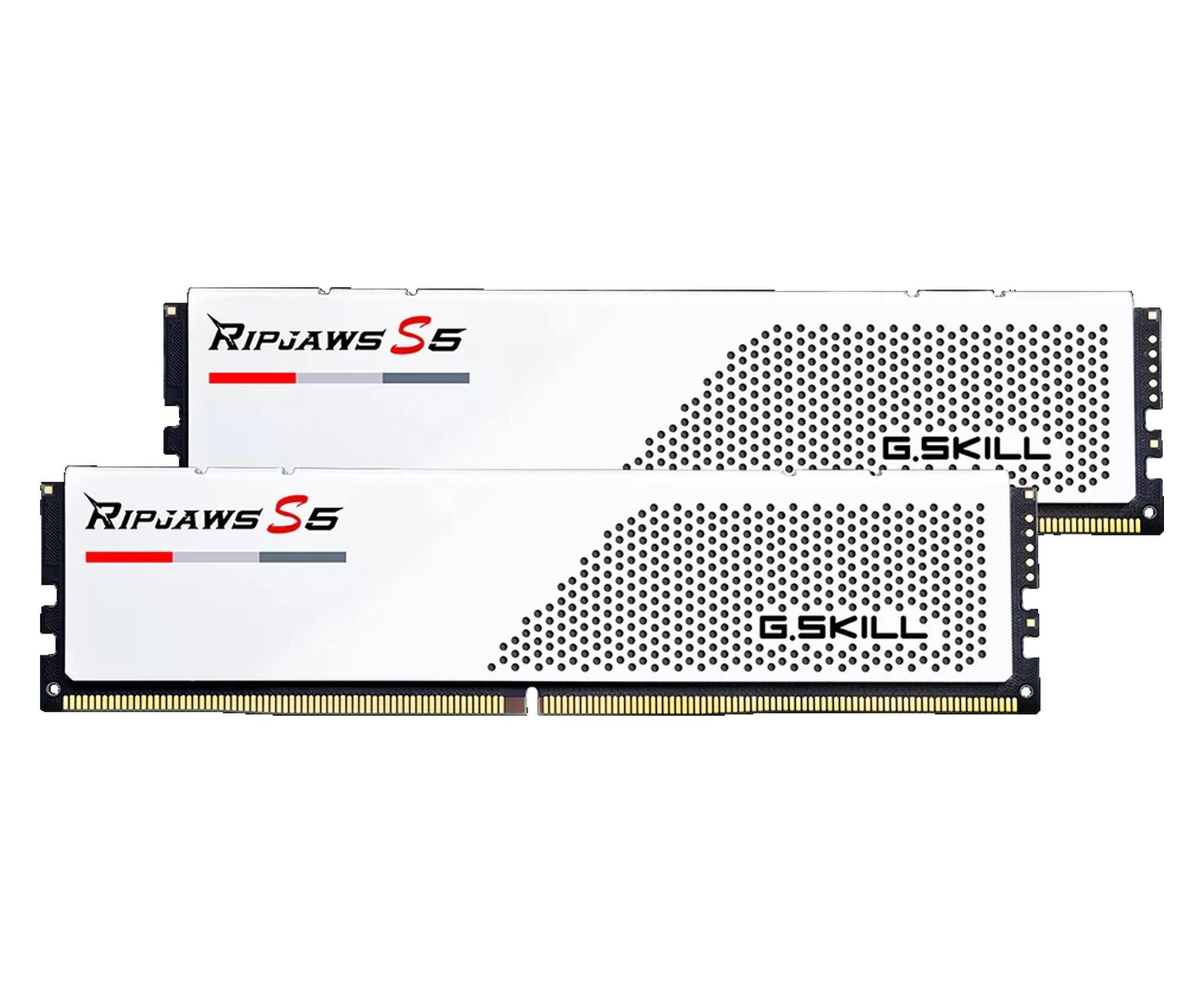 G.SKILL 32GB (2x16GB) 6000MHz CL30 Ripjaws S5 White
