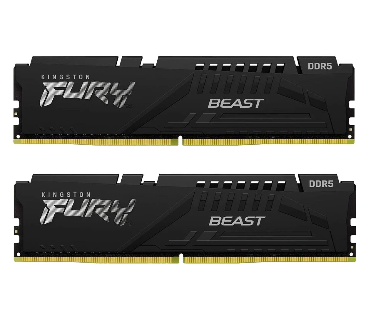 Kingston FURY 128GB (2x64GB) 5600 CL40 Beast Black